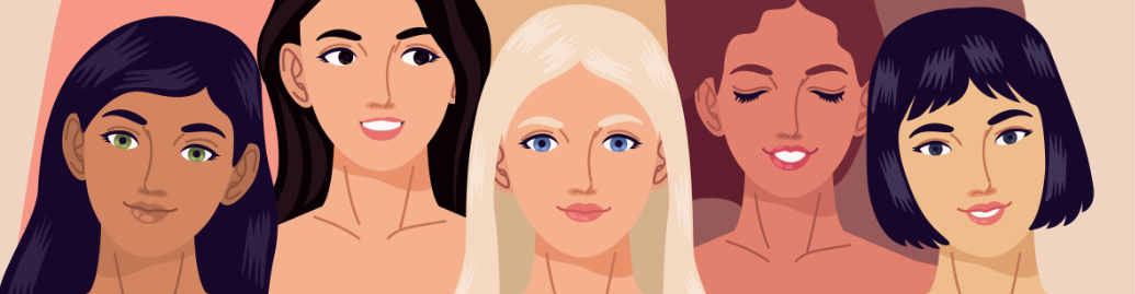 Illustration of different women. Photo: Colourbox